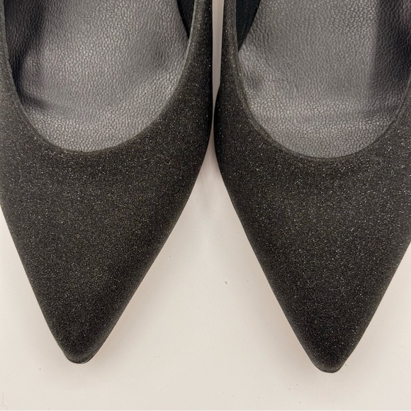 Raphael Sarti Elite Black Sparkle Women's Low Heels Size 37 - Picture 9 of 17